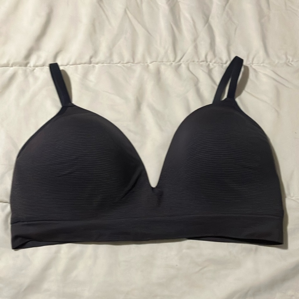 ThirdLove Black Wireless Triangle Bra Intimates